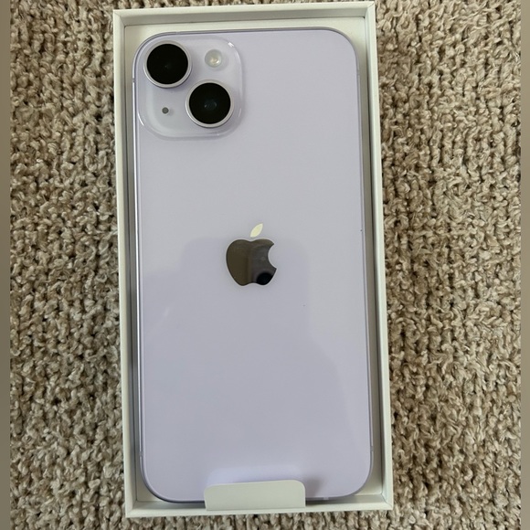 COPY - Brand New IPhone 14 128GB Purple - Picture 4 of 4